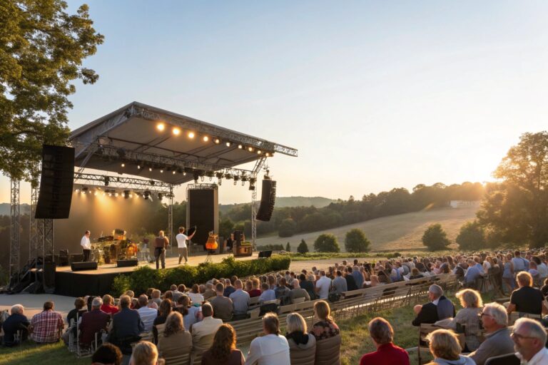 Claves para el éxito en conciertos al aire libre