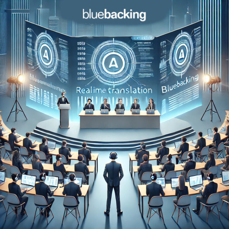 traduccion simultanea para eventos con inteligencia artificial bluebacking eventos